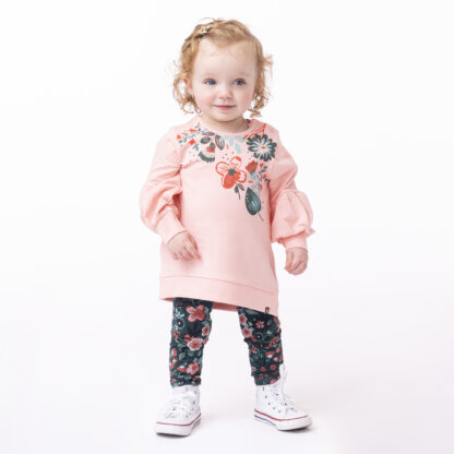 NANO AUTOMNE 23 BÉBÉ FILLE FLEURI FILLETTE FLEURI LEGGING FLEURI – Image 2