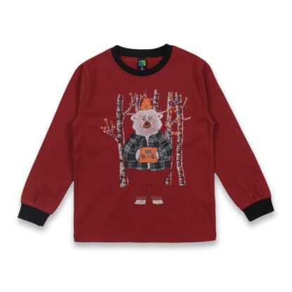 NANO AUTOMNE 23 PYJAMA ROUGE OURS – Image 3