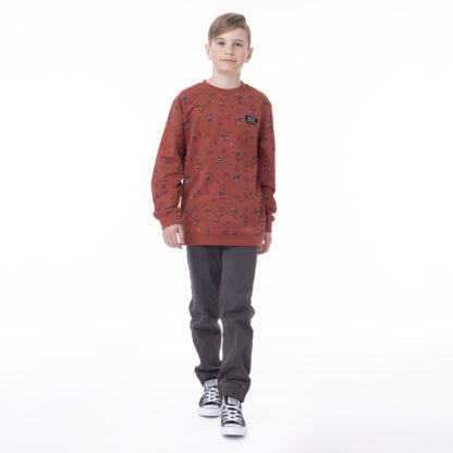 NANO AUTOMNE 23 ESPRIT LIBRE CHANDAIL ROUGE IMPRIMÉ – Image 6
