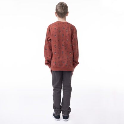 NANO AUTOMNE 23 ESPRIT LIBRE CHANDAIL ROUGE IMPRIMÉ – Image 5