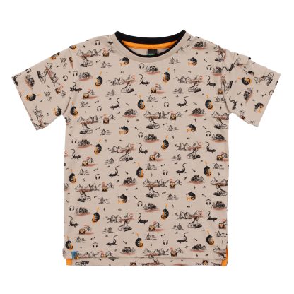 NANO ÉTÉ 24 FESTIVAL DE MUSIQUE T-SHIRT IVOIRE IMPRIMÉ (EN STOCK)