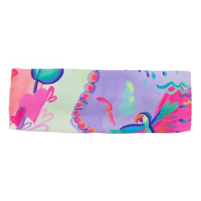NANO PRINTEMPS 25 MAILLOTS FLAMANT ABSTRAIT BANDEAU ROSE